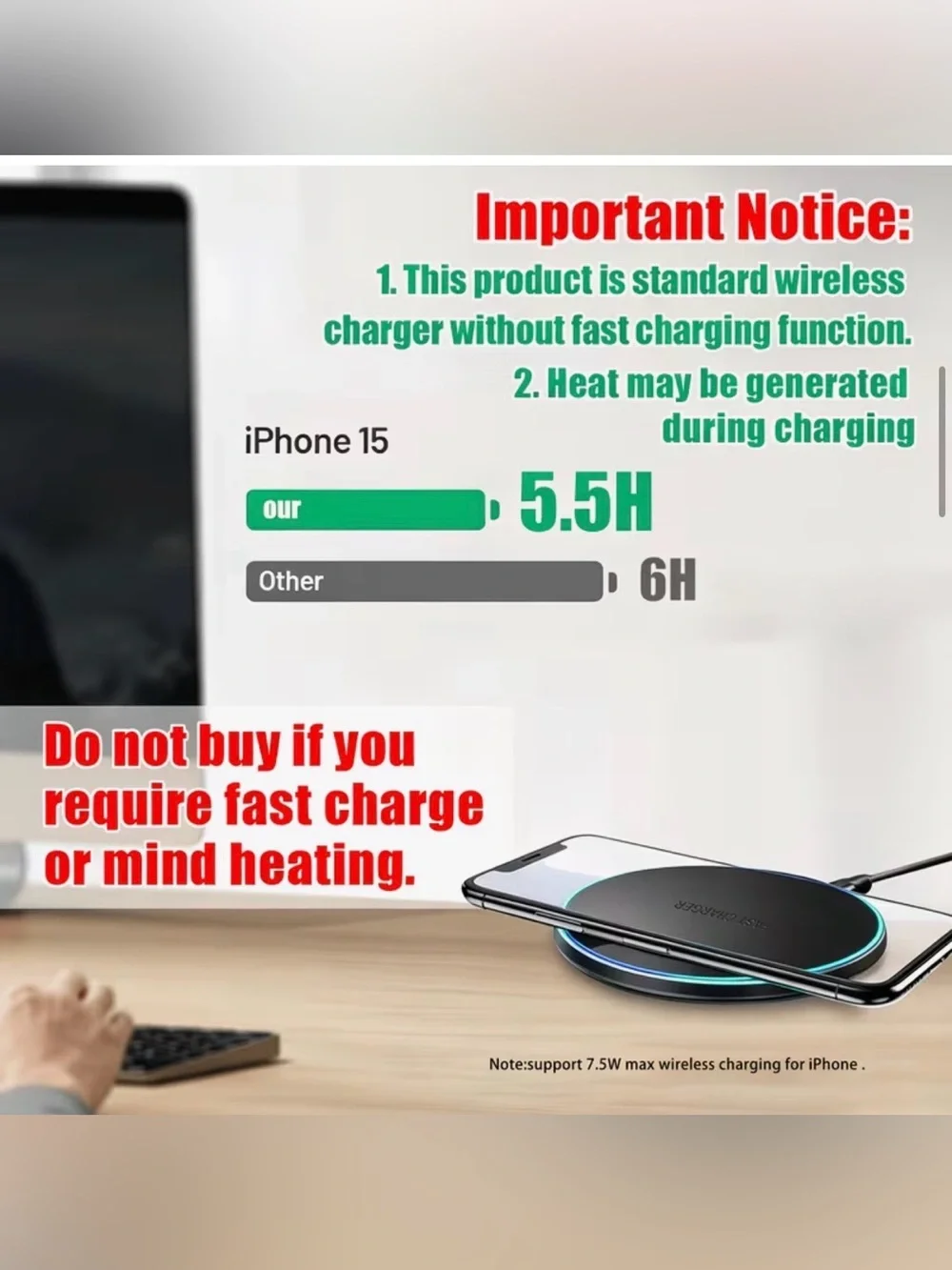 🛍️ 3 for $10 🛍️ Wireless Charging Pad